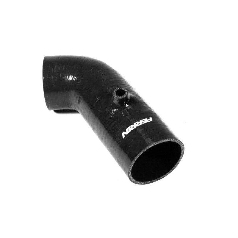 Perrin 22-23 Subaru BRZ/Toyota GR86 Silicone Inlet Hose (3in. ID / SS Wire) - Black - Saikospeed