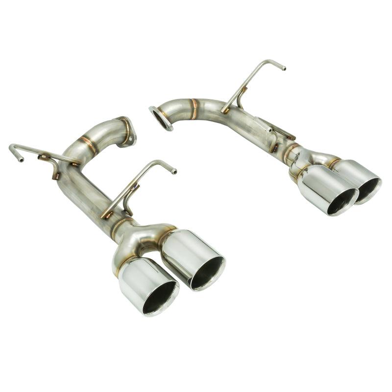 Remark 2015+ Subaru WRX/STI VA Axle Back Exhaust w/Stainless Steel Double Wall Tip - Saikospeed