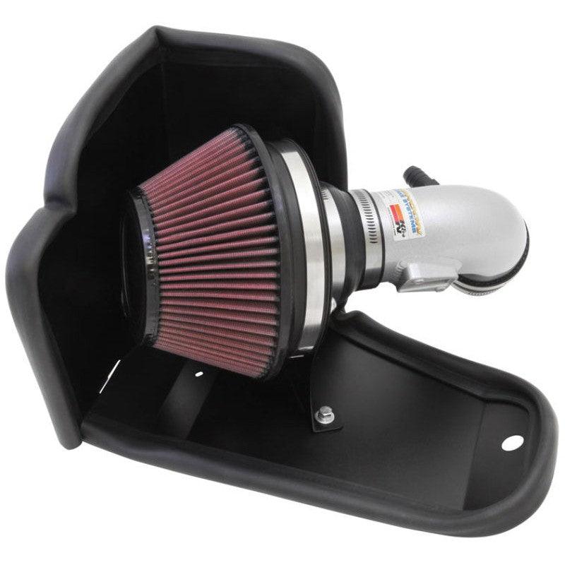 K&N 12-13 Honda Civic 1.8L L4 Silver Typhoon Intake - Saikospeed
