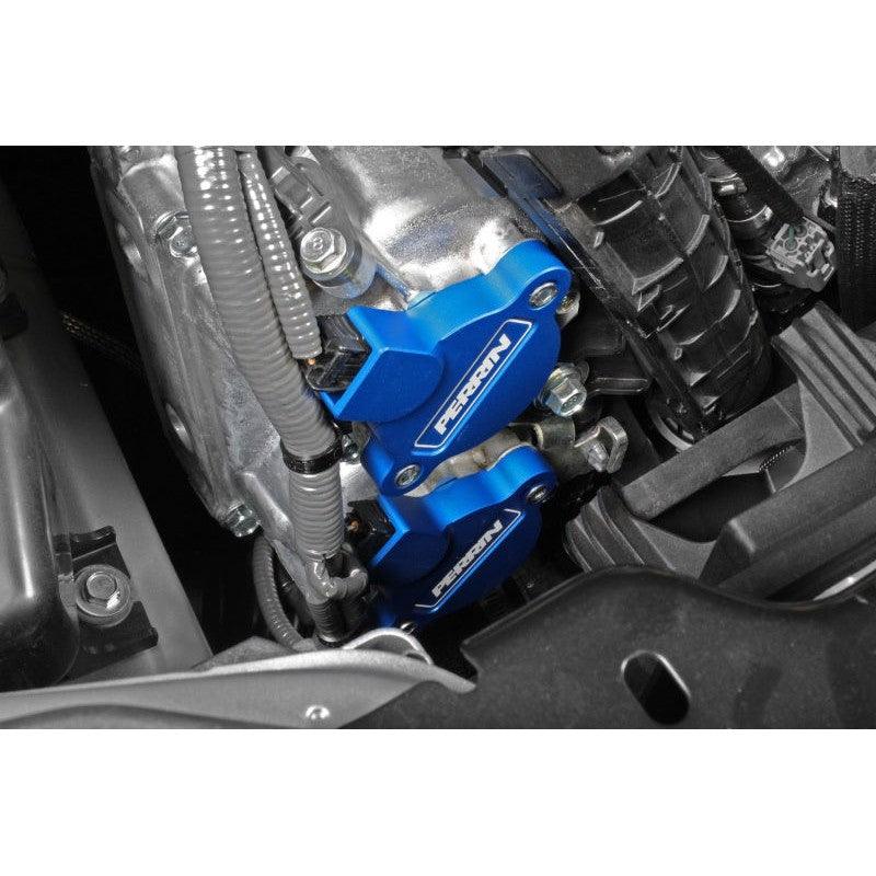 Perrin 15-22 WRX Cam Solenoid Cover - Blue - Saikospeed