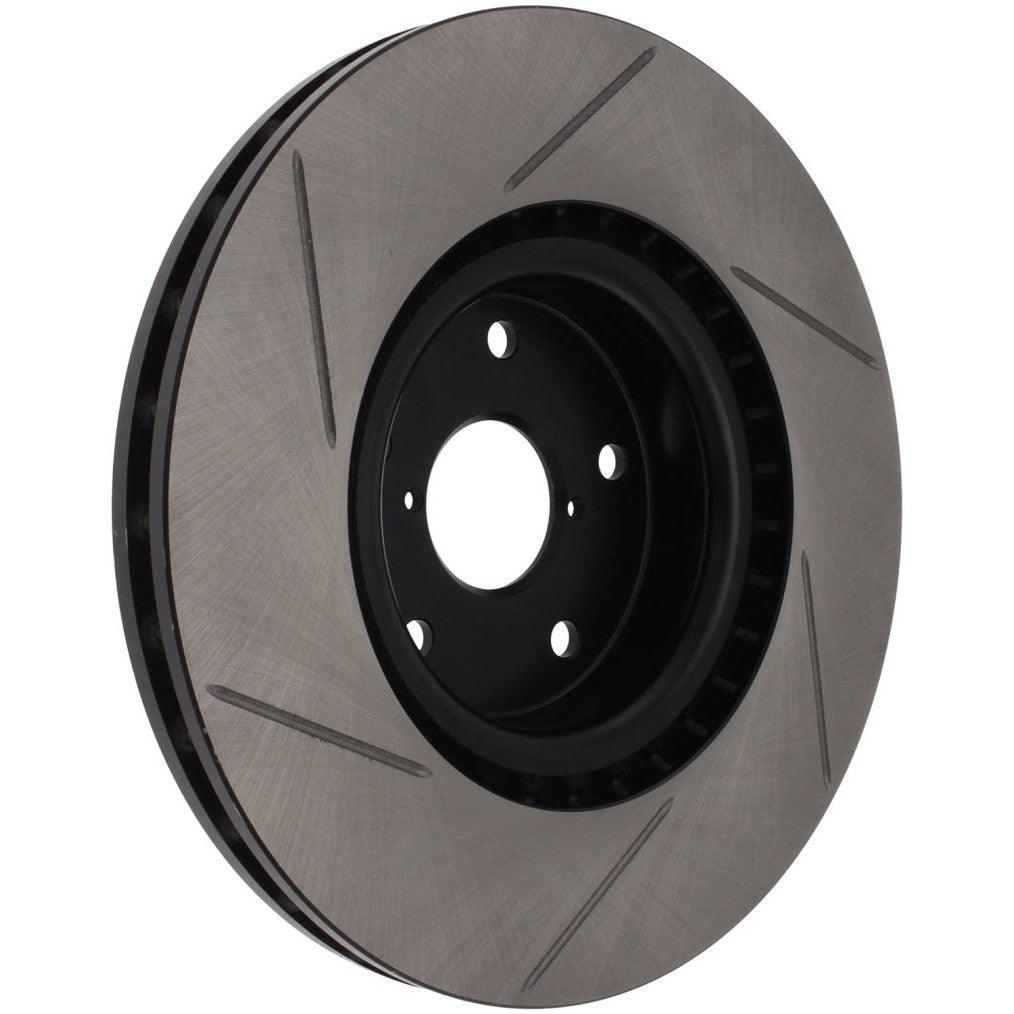 StopTech Power Slot 05-08 STi Front Left Slotted Rotor - Saikospeed