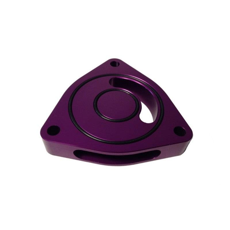 Torque Solution Blow Off BOV Sound Plate (Purple): 2016 + Honda Civic Si - Saikospeed