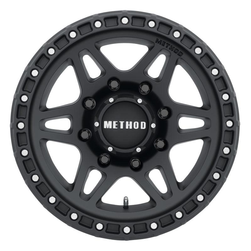 Method MR312 18x9 +18mm Offset 8x6.5 130.81mm CB Matte Black Wheel - Saikospeed