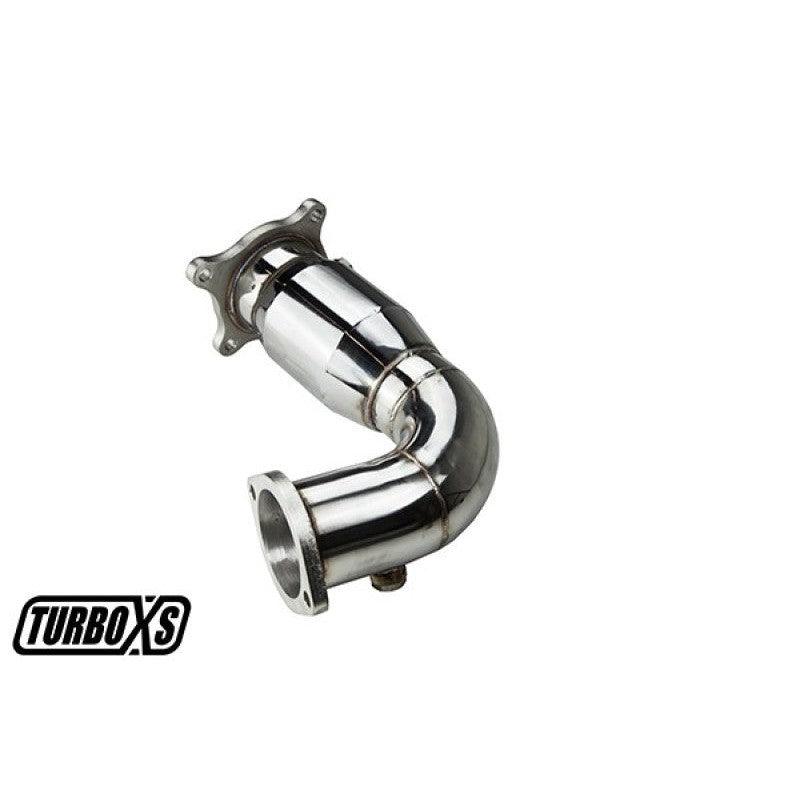Turbo XS 2015+ Subaru WRX Front Pipe w/ Catalytic Converter - Saikospeed