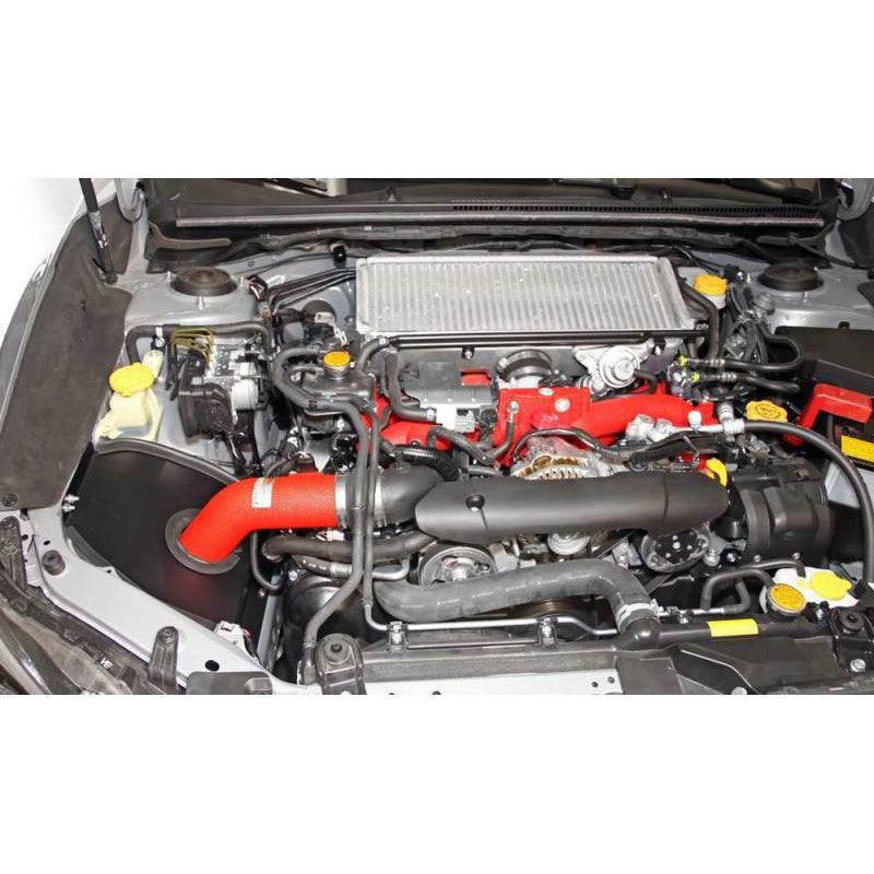 K&N 2015 Subaru WRX-STI 2.5L H4 Red Typhoon Short Ram Intake - Saikospeed