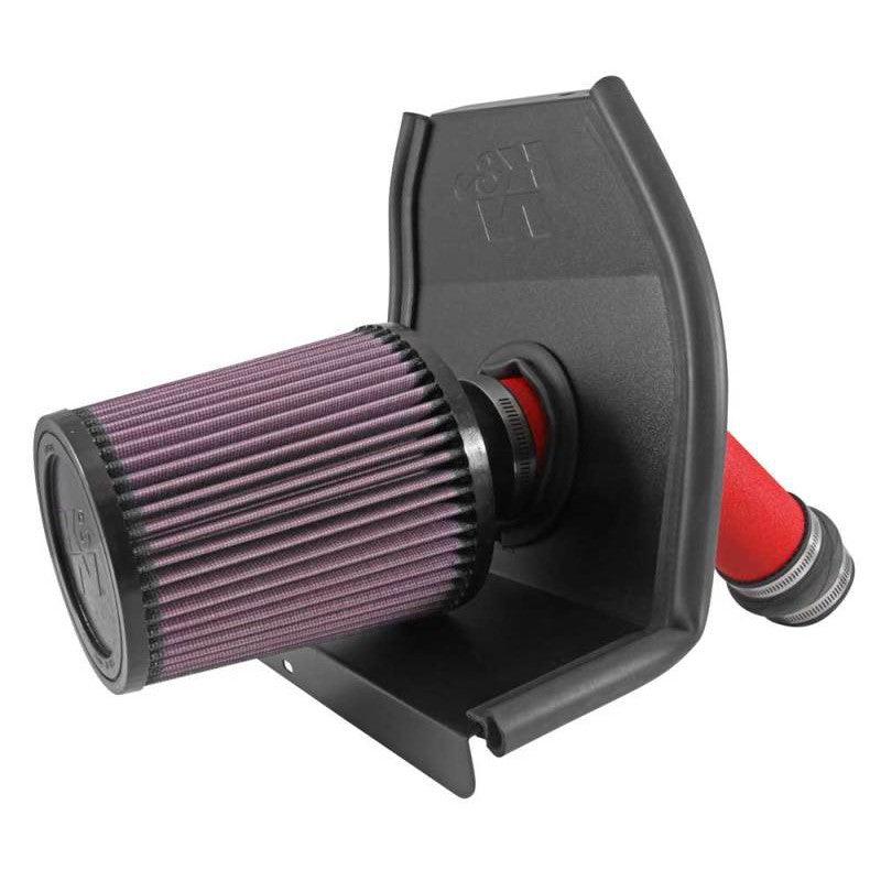 K&N 2015 Subaru WRX-STI 2.5L H4 Red Typhoon Short Ram Intake - Saikospeed