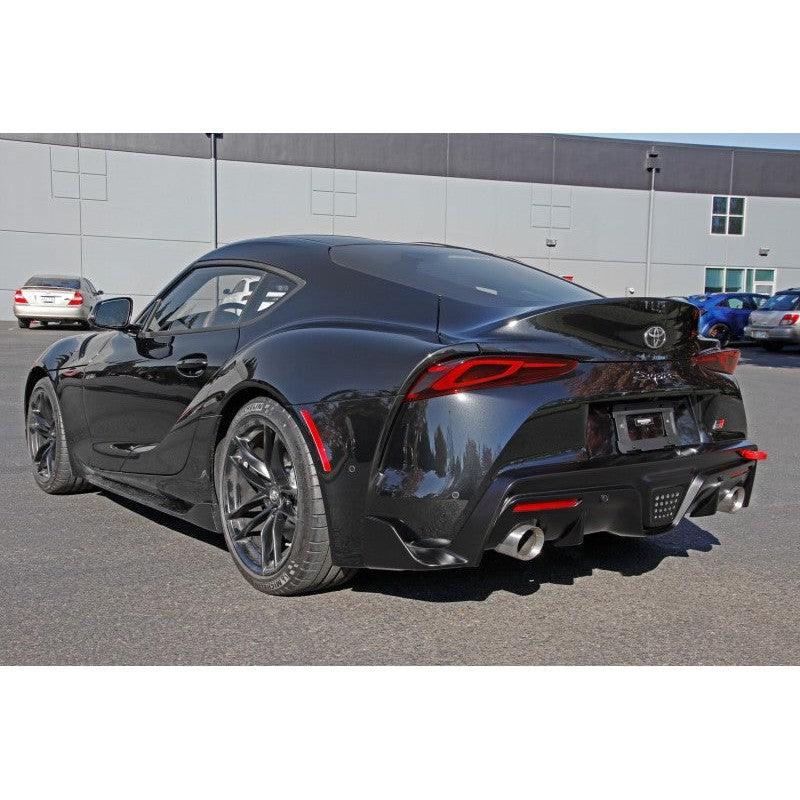 Perrin 2020 Toyota Supra Tow Hook Kit (Rear) - Red - Saikospeed