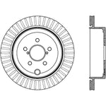 StopTech Power Slot 13 Scion FR-S / 13 Subaru BRZ Rear Right Slotted Rotor - Saikospeed