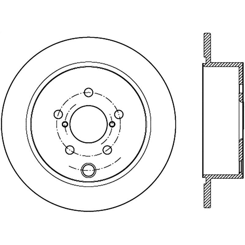 StopTech Slotted Sport Brake Rotor