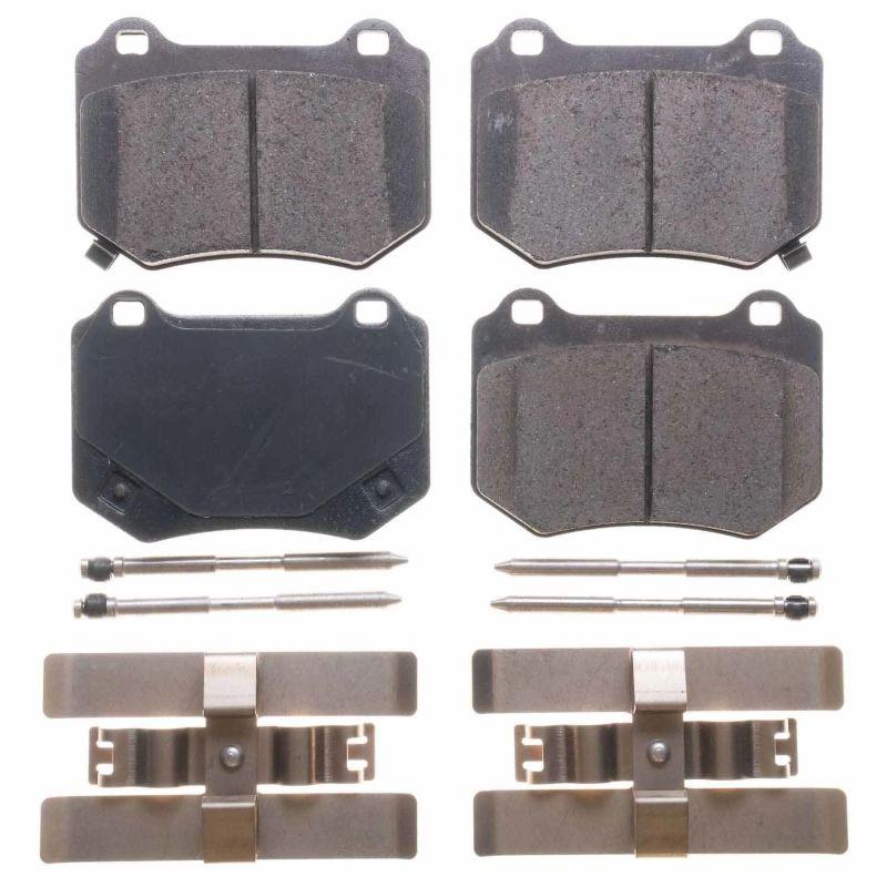 Power Stop 18-19 Subaru WRX STi Rear Z17 Evolution Ceramic Brake Pads w/Hardware - Saikospeed