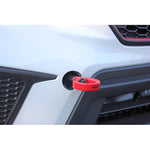 Perrin 18-21 WRX/STI / 13-20 BRZ / 17-20 Toyota 86 Front Tow Hook Kit - Red - Saikospeed