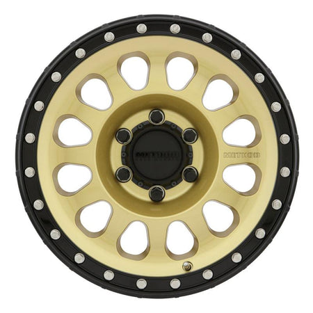 Method MR315 17x8.5 0mm Offset 6x5.5 106.25mm CB Gold/Black Street Loc Wheel - Saikospeed