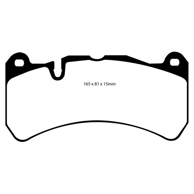 EBC 07-08 Ferrari 430 Scuderia 4.3 Bluestuff Front Brake Pads - Saikospeed
