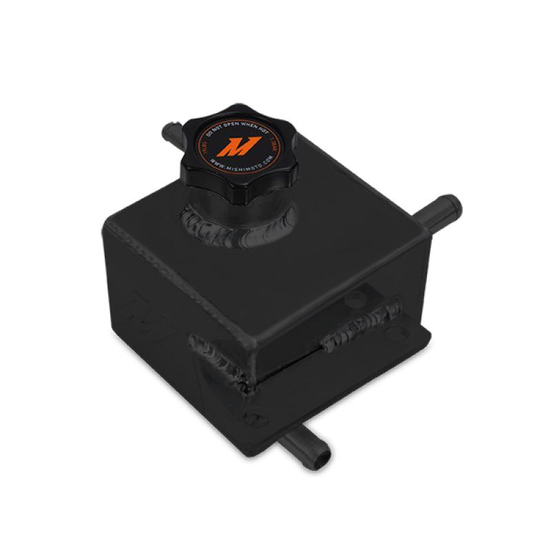 Mishimoto Subaru 02-07 WRX/ 04-14 STI Aluminum Coolant Expansion Tank - Black - Saikospeed