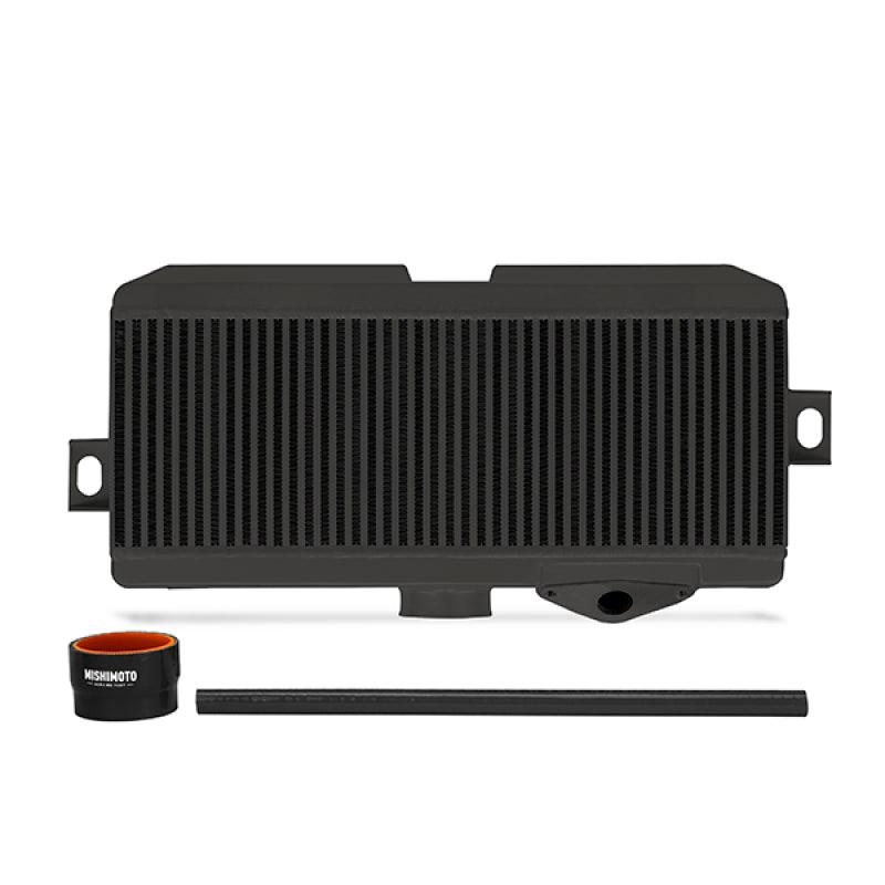 Mishimoto Subaru 08-15 WRX STi Top-Mount Intercooler Kit - Powder Coated Black & Black Hoses - Saikospeed