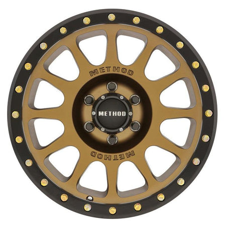 Method MR305 NV 20x9 +18mm Offset 6x5.5 108mm CB Method Bronze/Black Street Loc Wheel - Saikospeed