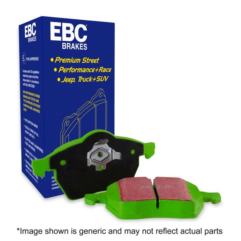 EBC 10+ Honda CR-Z 1.5 Hybrid Greenstuff Front Brake Pads - Saikospeed