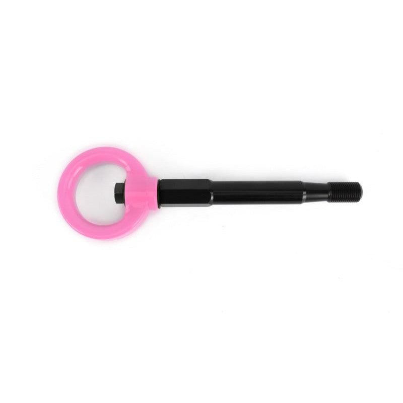Perrin 15-19 Subaru WRX/STI Tow Hook Kit (Rear) - Hyper Pink - Saikospeed