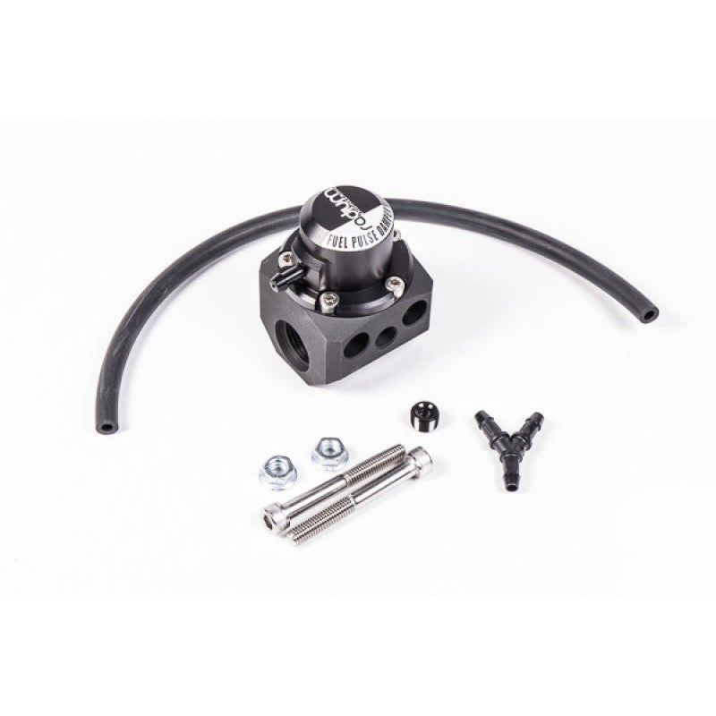 Radium Engineering Fuel Rail In Line Extra Range Pulse Damper 6AN