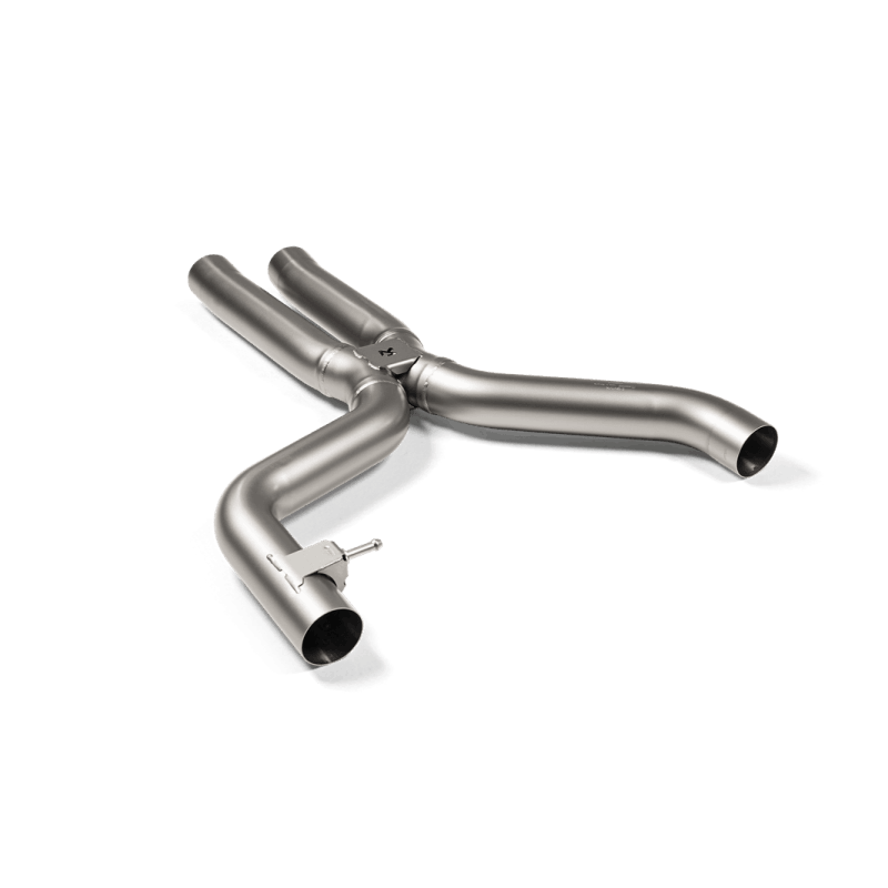 Akrapovic 2021+ BMW G87 M2, G80 M3 &amp; G82 M4 Evolution Short Link pipe w/o Resonator (Titanium) - Saikospeed
