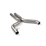 Akrapovic 2021+ BMW G87 M2, G80 M3 &amp; G82 M4 Evolution Short Link pipe w/o Resonator (Titanium) - Saikospeed