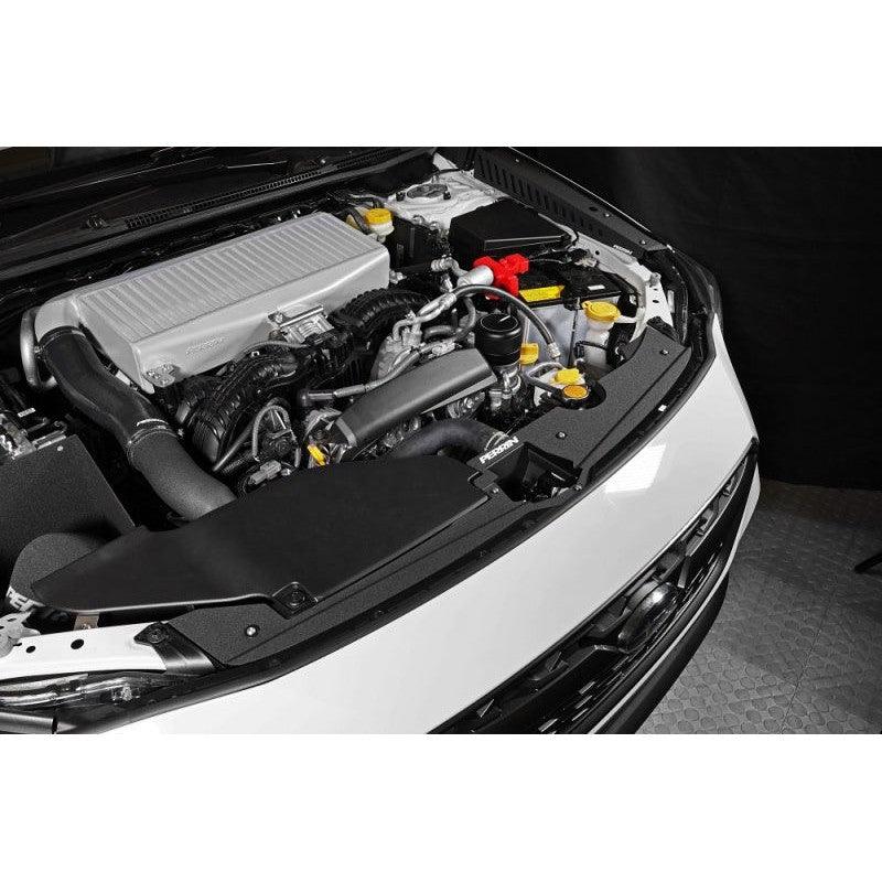 Perrin 22-23 Subaru WRX Radiator Shroud - Black Wrinkle - Saikospeed