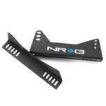 NRG Bucket Seat Side Bracket - 2pc w/ NRG Logo - Saikospeed