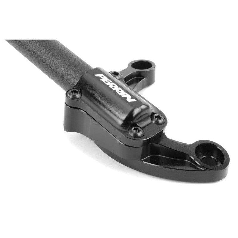 Perrin 02-07 Subaru Impreza (WRX/STi/RS/2.5i) / 04-08 Forester Front Strut Brace - Black - Saikospeed