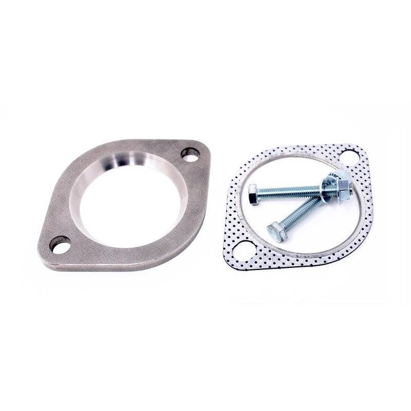 Torque Solution Subaru Stock Downpipe to 3in Aftermarket 3in Catback Exhaust Adapter - Saikospeed