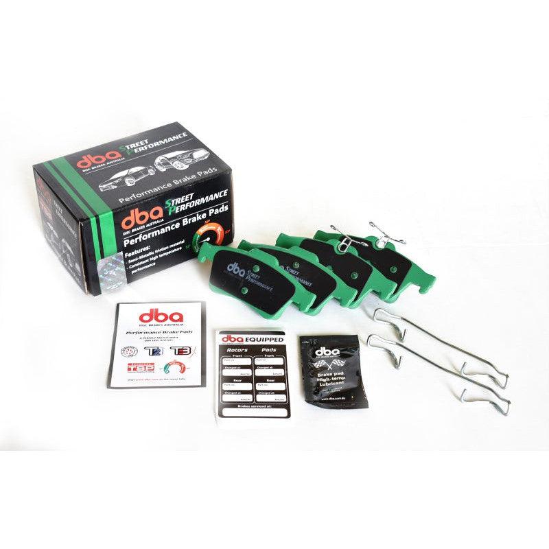 DBA 03-06 EVO / 04-09 STi / 03-07 350Z Track Edition/G35 w/ Brembo SP500 Rear Brake Pads - Saikospeed