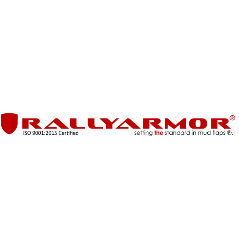 Rally Armor 2022 Fits Subaru Forester (Incl. Wilderness) Black UR Mud Flap w/White Logo