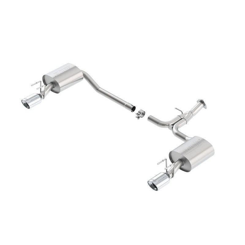 Borla 13-15 Honda Accord Coupe 3.5L FWD SS Rear Section Single Split Rear Exit Touring Exhaust - Saikospeed