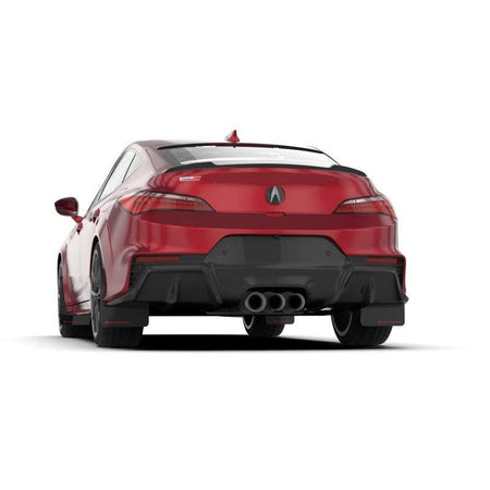 Rally Armor 23-24 Acura Integra + Integra A-Spec Black UR Mud Flap W/Red Logo (No Drilling Req.) - Saikospeed