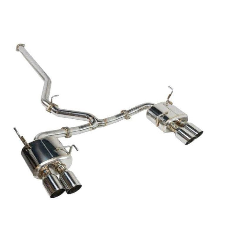 Remark 2022+ Subaru WRX Cat-Back Exhaust w/ Stainless Tip Cover - Saikospeed