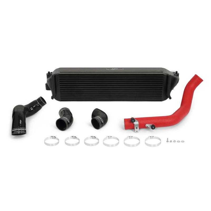Mishimoto 2017+ Honda Civic Type R Intercooler Kit - Black Intercooler Red Pipes - Saikospeed
