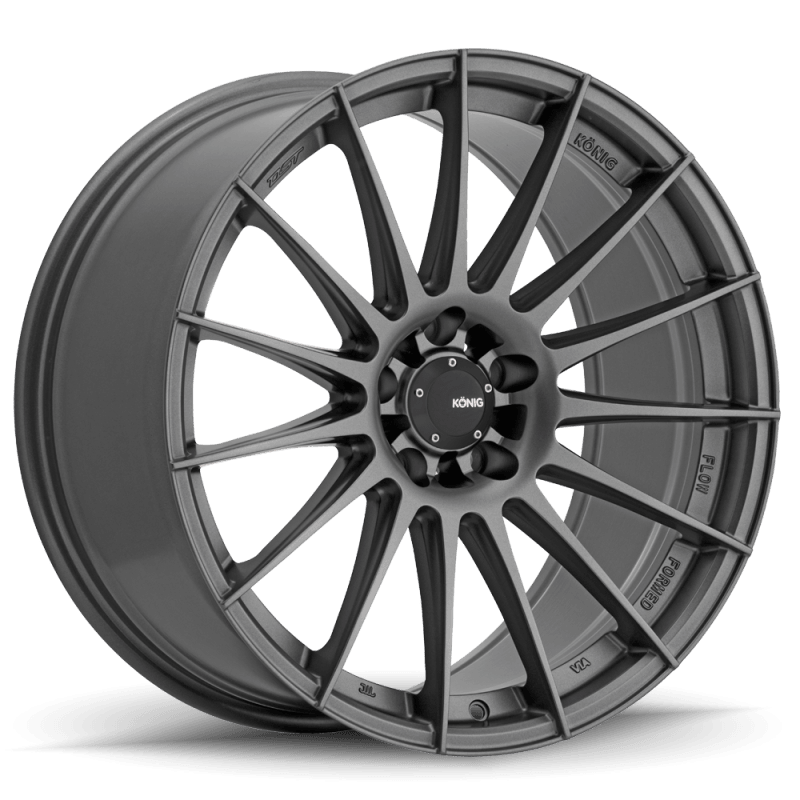 Konig Rennform 18x8 5x112 ET45 Matte Grey - Saikospeed