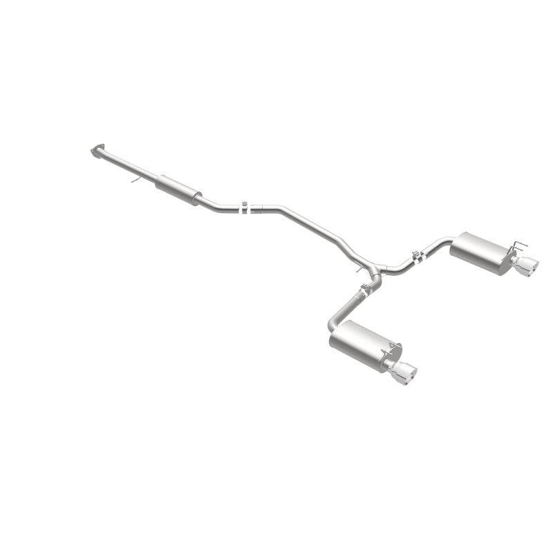 MagnaFlow Sys C/B 2015 Honda Accord 3.5L V6 2.5in SS Dual Split Rear Polished 4.5 Tip - Saikospeed