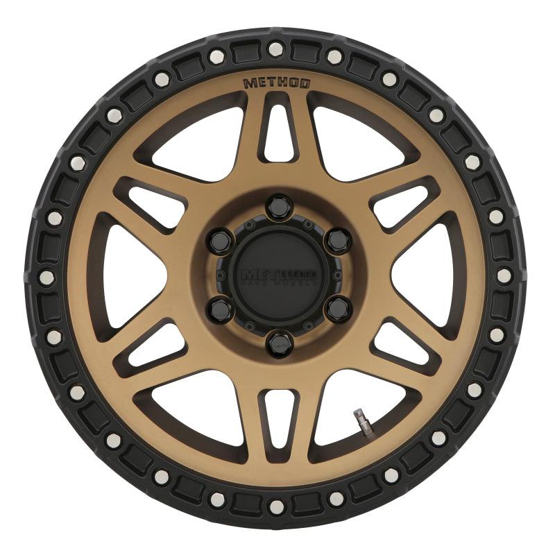 Method MR312 18x9 +18mm Offset 6x5.5 106.25mm CB Method Bronze/Black Street Loc Wheel - Saikospeed