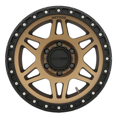 Method MR312 18x9 +18mm Offset 6x5.5 106.25mm CB Method Bronze/Black Street Loc Wheel - Saikospeed