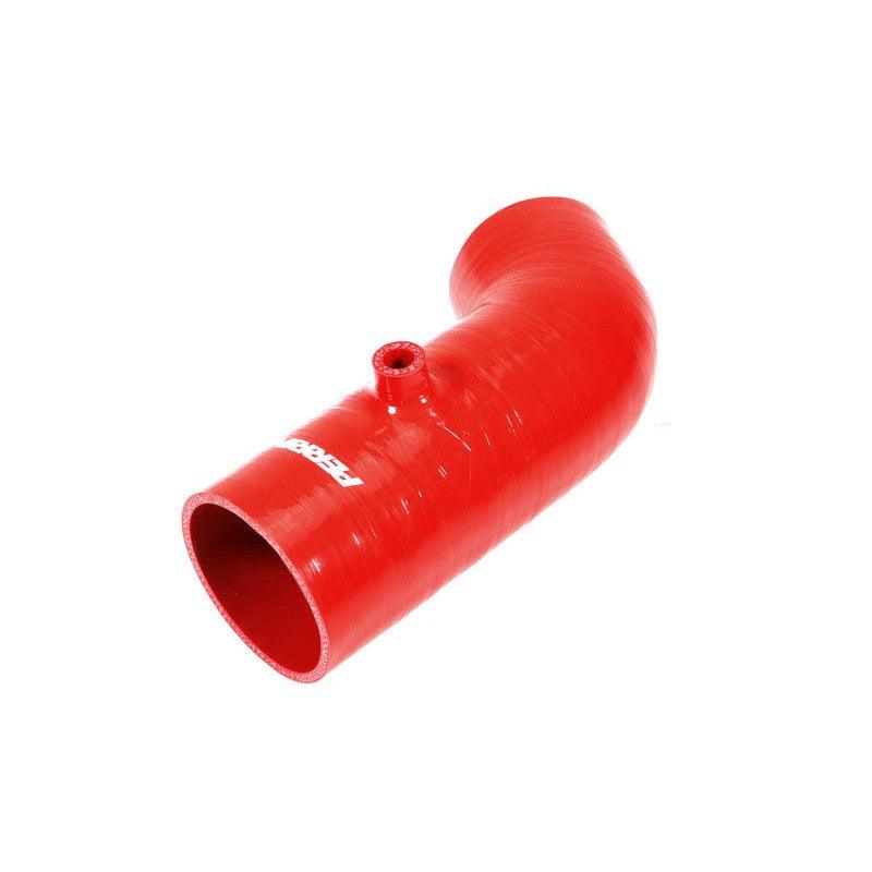 Perrin 22-23 Subaru BRZ/Toyota GR86 Silicone Inlet Hose (3in. ID / SS Wire) - Red - Saikospeed