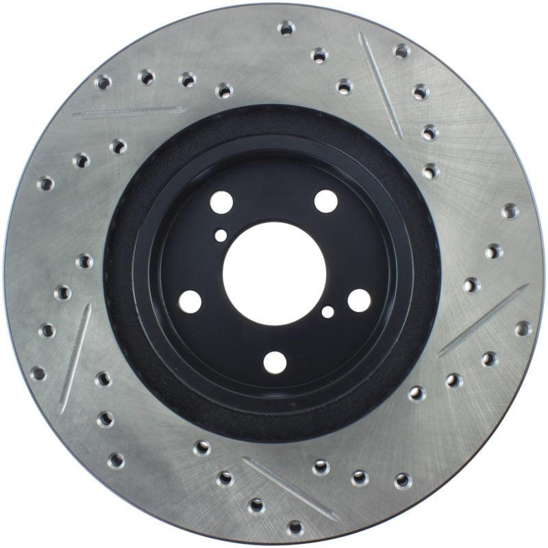StopTech Slotted & Drilled Sport Brake Rotor - Saikospeed