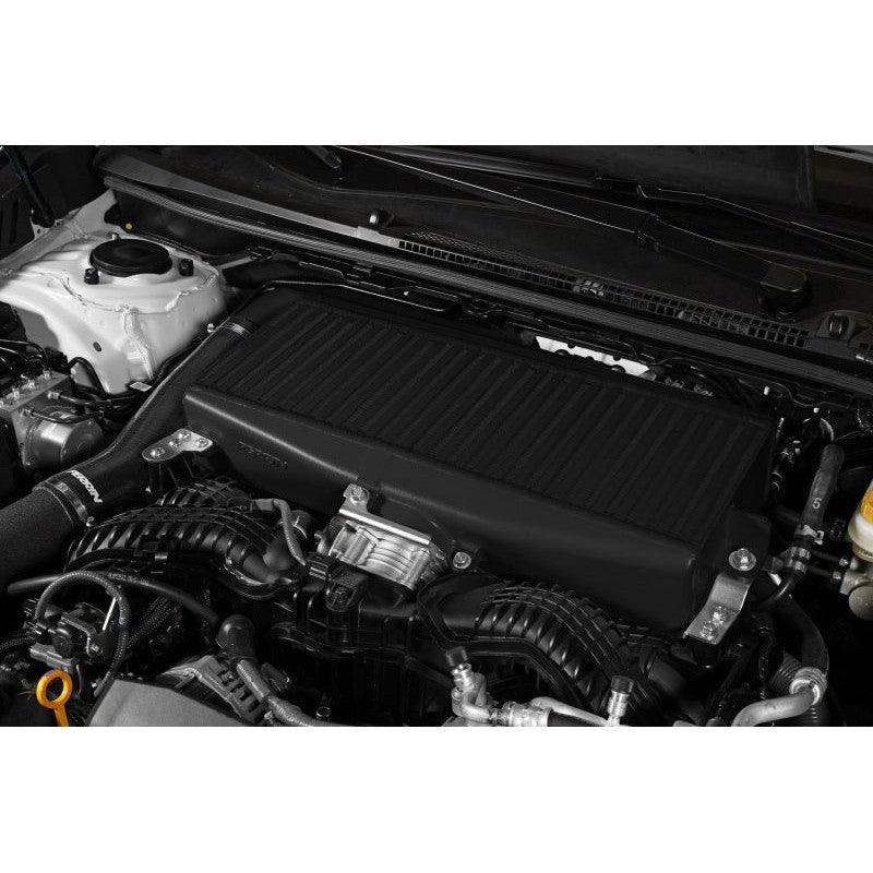 Perrin 22-23 Subaru WRX Top Mount Intercooler (TMIC) - Black - Saikospeed