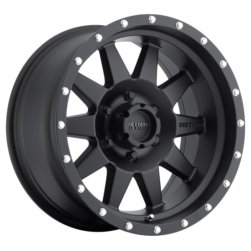 Method MR301 The Standard 20x9 +18mm Offset 6x5.5 108mm CB Matte Black Wheel - Saikospeed