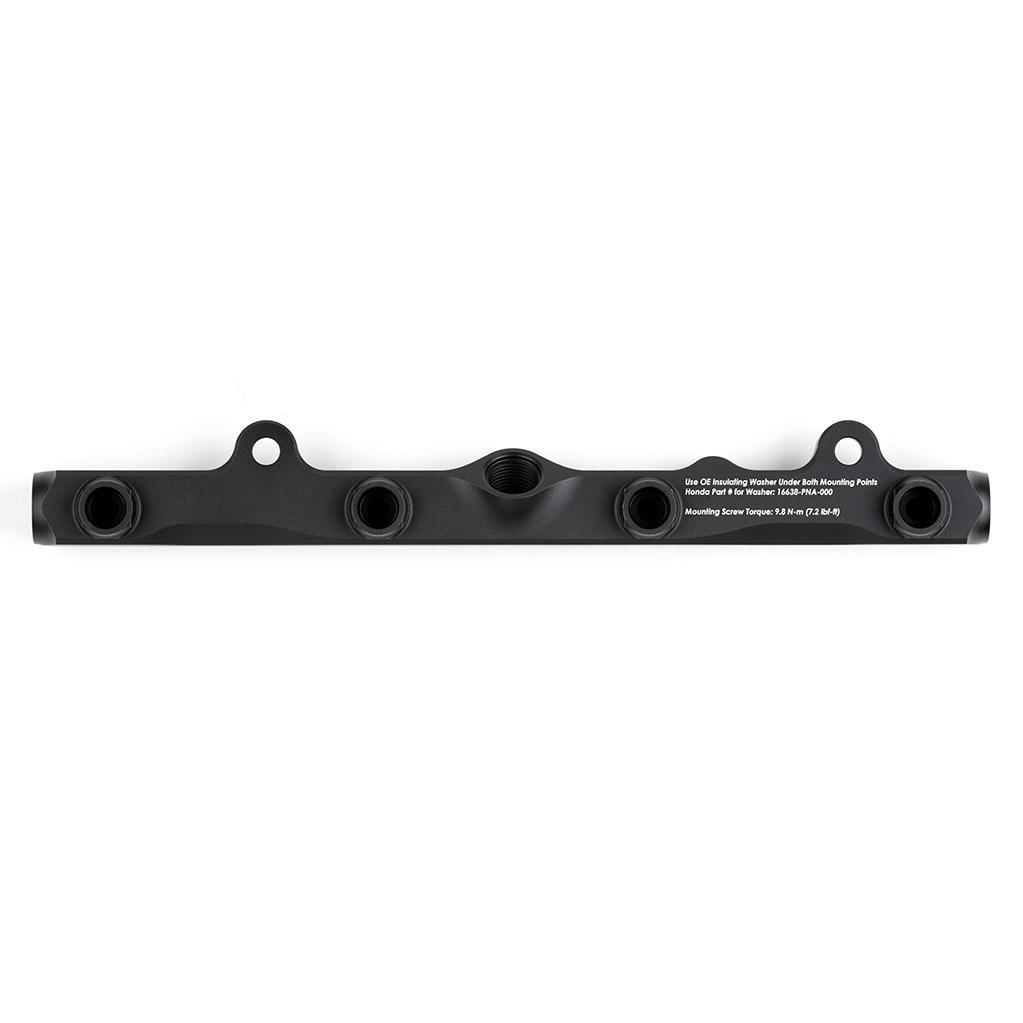 K-Series Fuel Rail in Satin Black Finish - Saikospeed