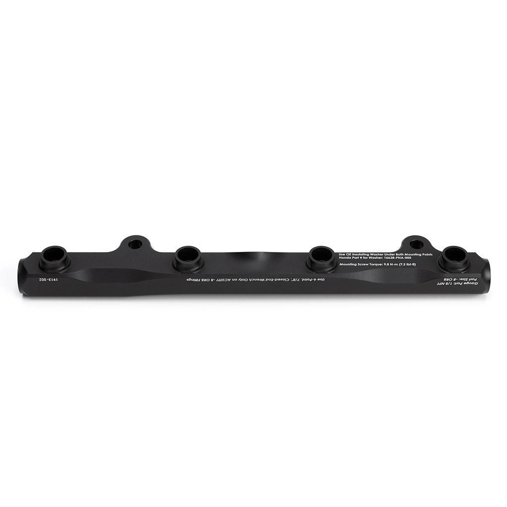 K-Series Fuel Rail in Satin Black Finish - Saikospeed