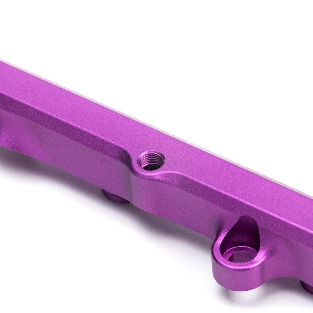 K-Series Fuel Rail in Satin Purple Finish - Saikospeed