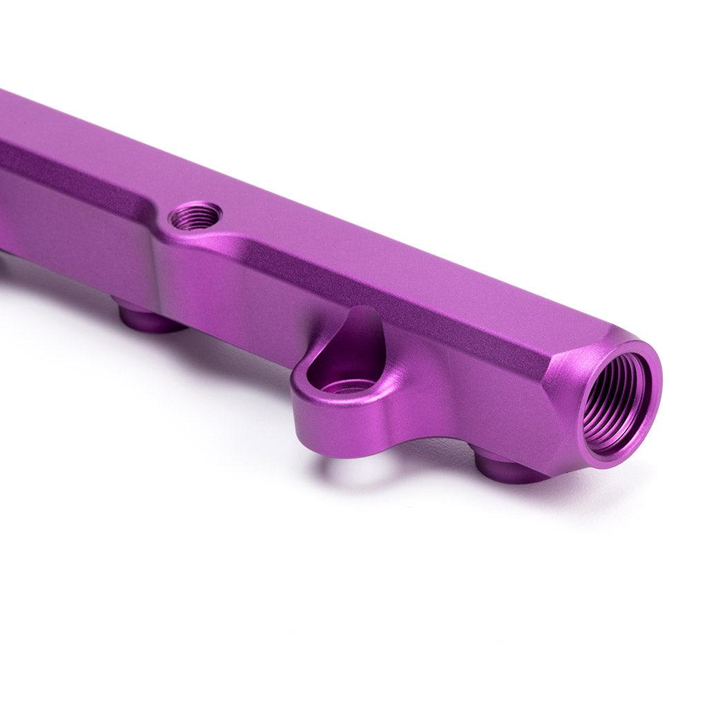 K-Series Fuel Rail in Satin Purple Finish - Saikospeed