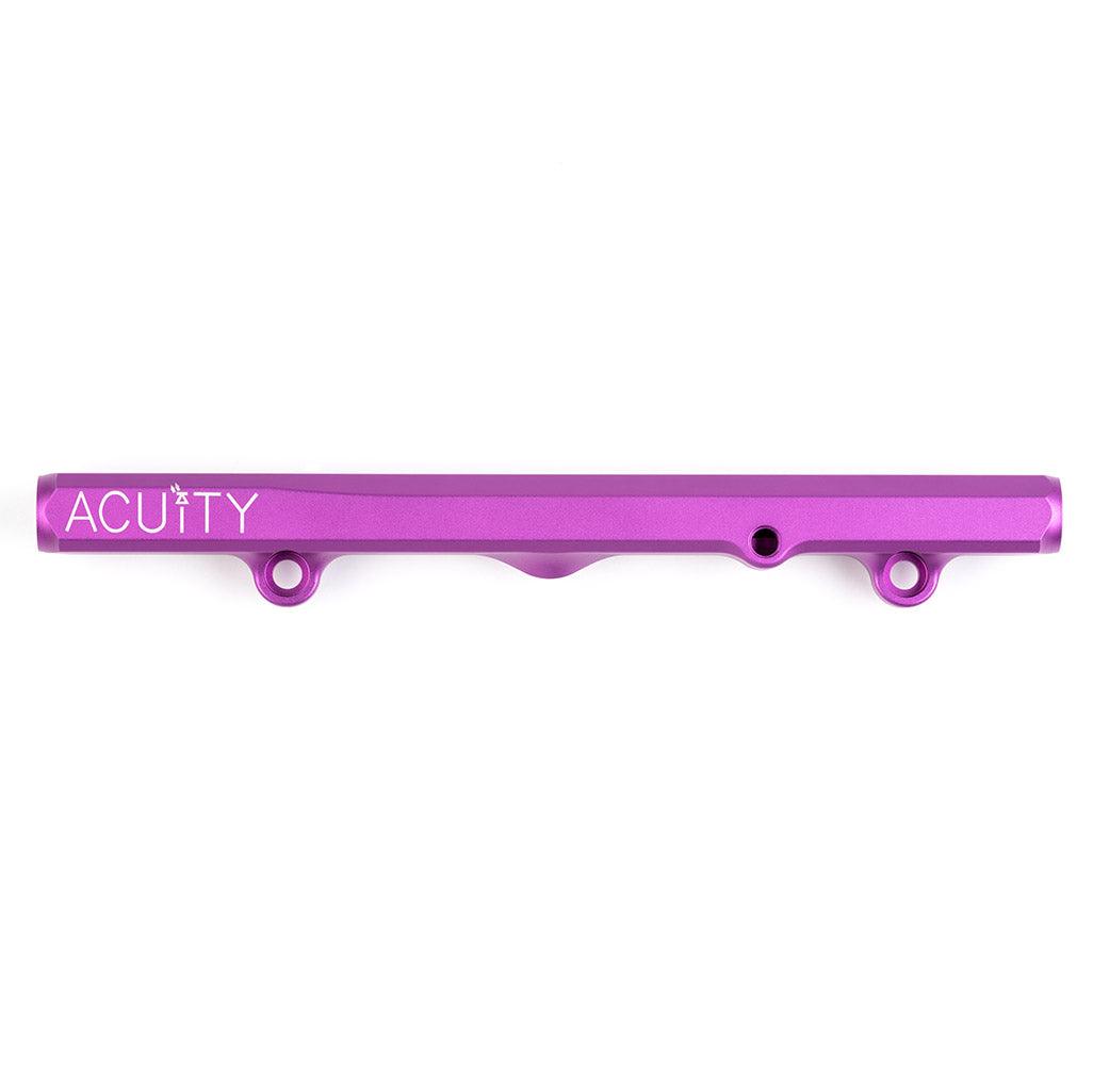 K-Series Fuel Rail in Satin Purple Finish - Saikospeed