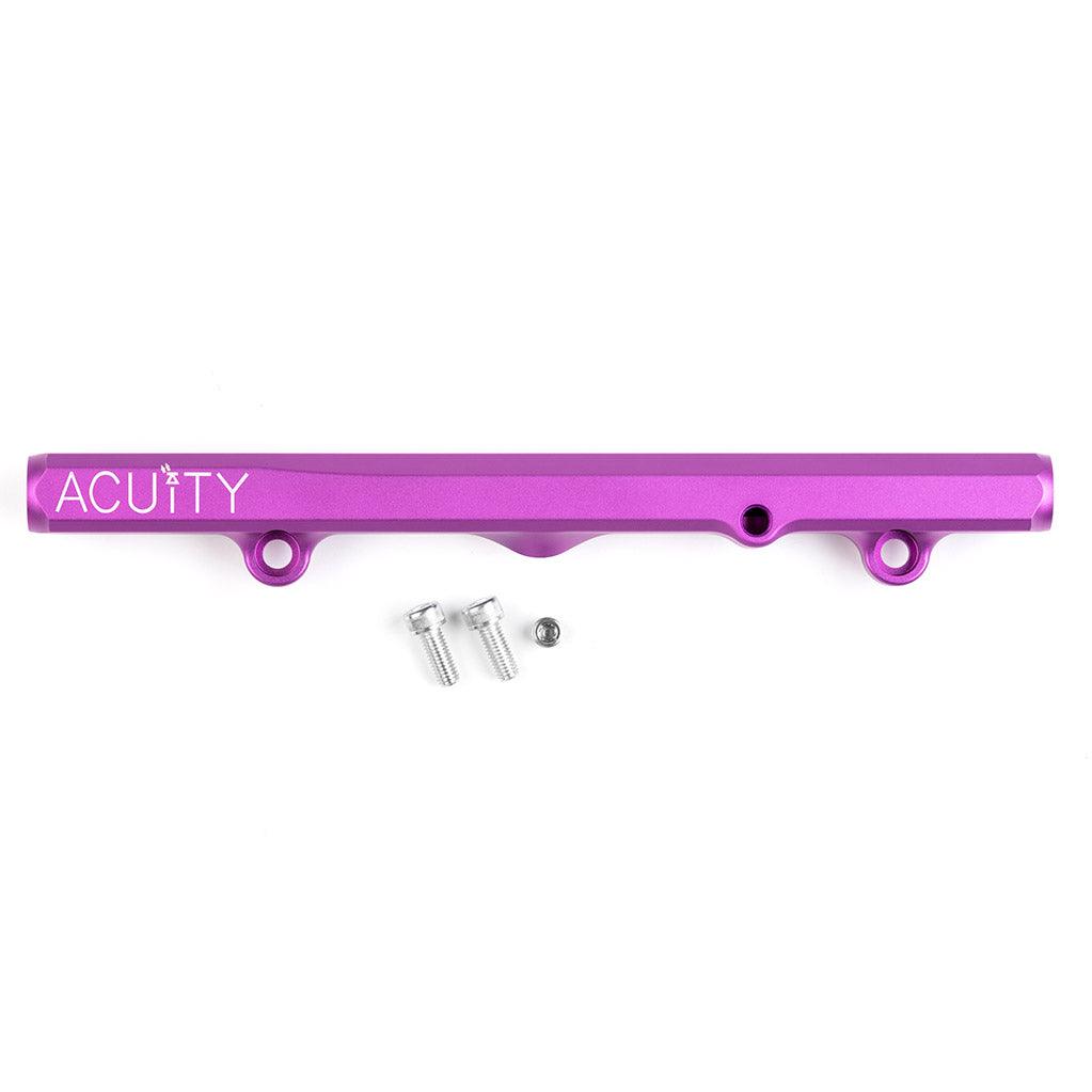 K-Series Fuel Rail in Satin Purple Finish - Saikospeed