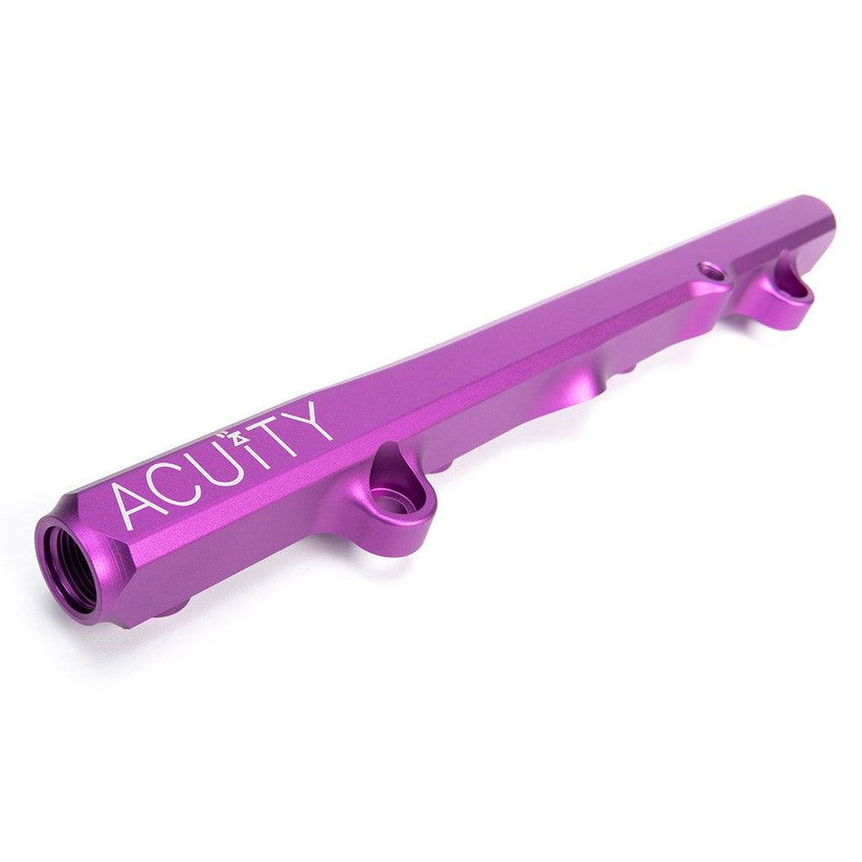 K-Series Fuel Rail in Satin Purple Finish - Saikospeed